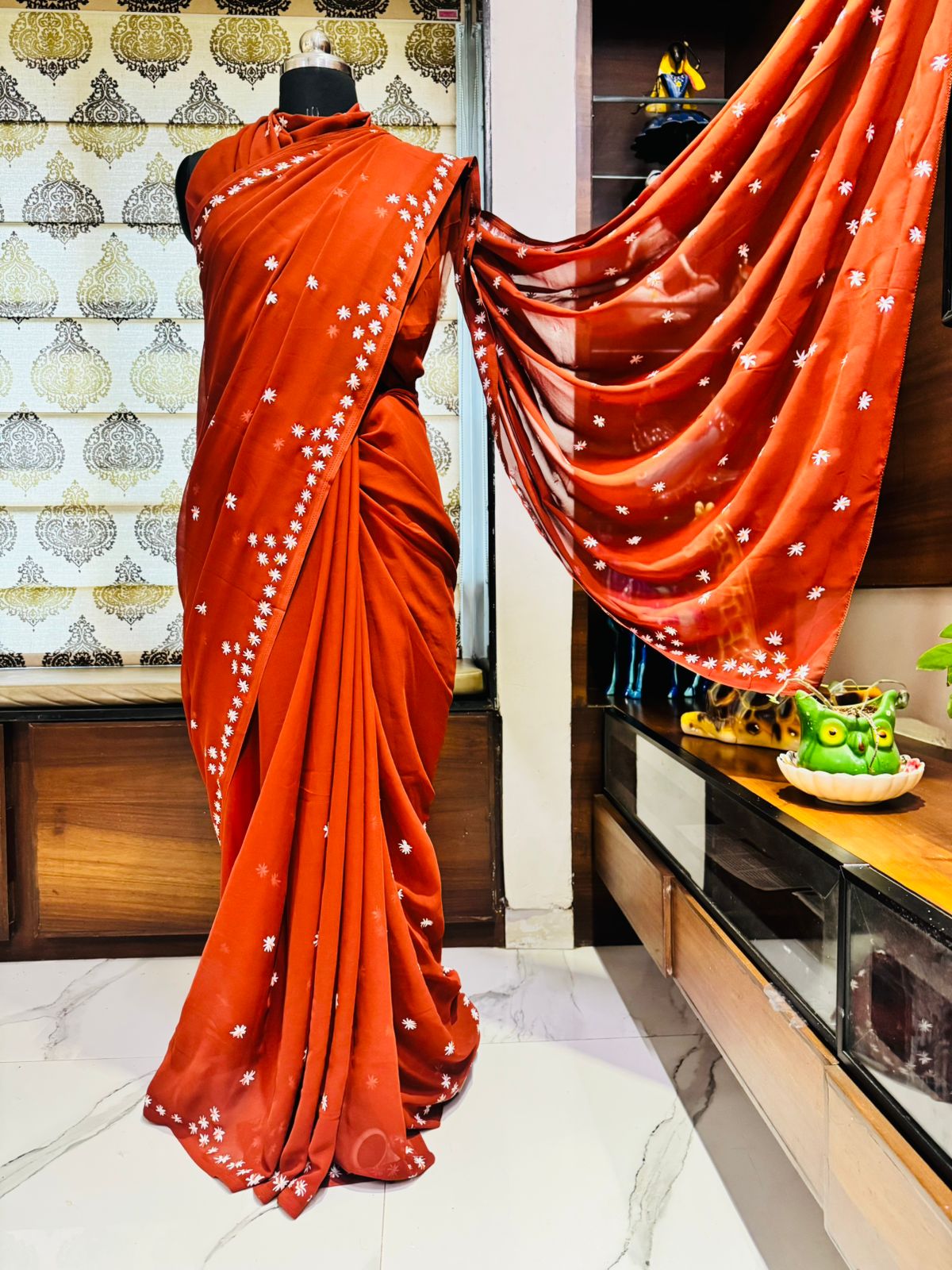 Pure Georgette Saree